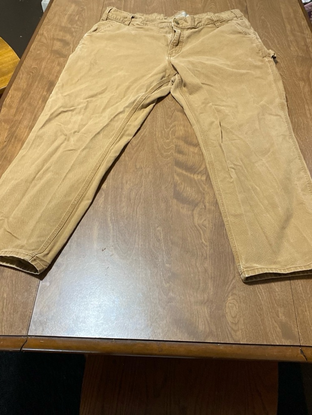 Carhartt Men's Corduroy Work Pants in Tan